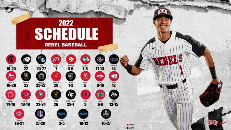 UNLV BASEBALL NEWS: 2022 UNLV Baseball Schedule Announced